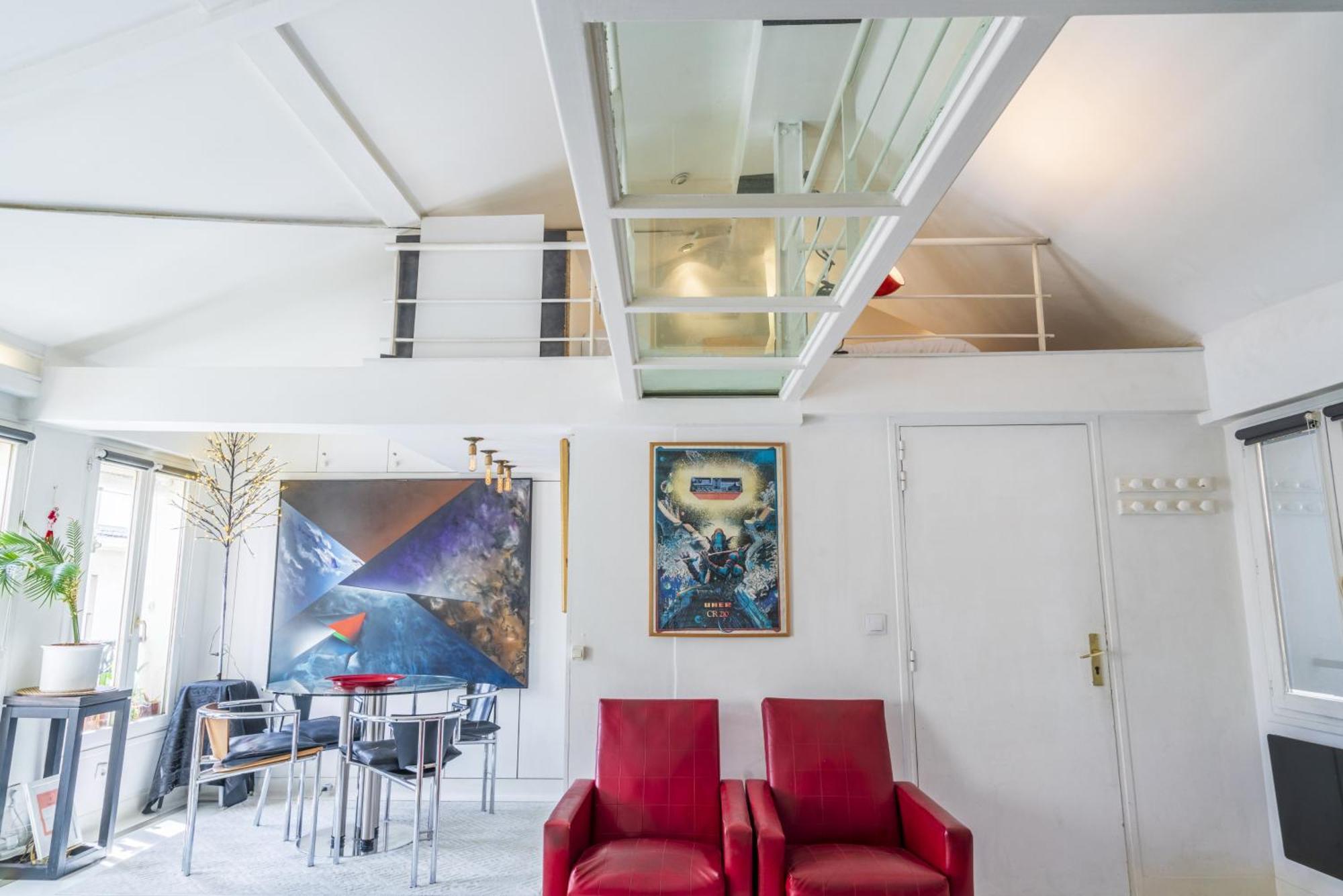 Ferienwohnung Loft Beaubourg - Marais Paris Exterior foto
