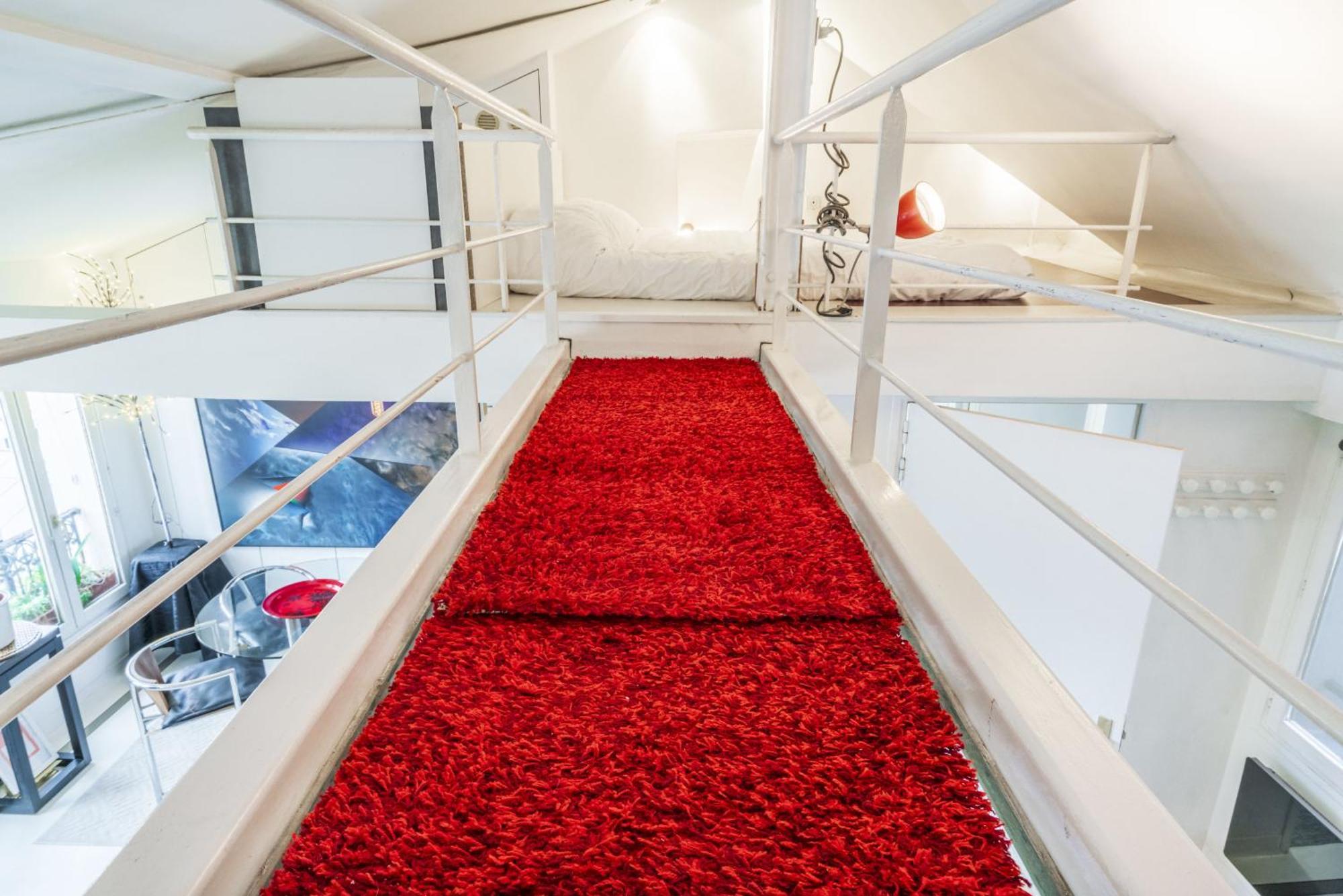 Ferienwohnung Loft Beaubourg - Marais Paris Exterior foto
