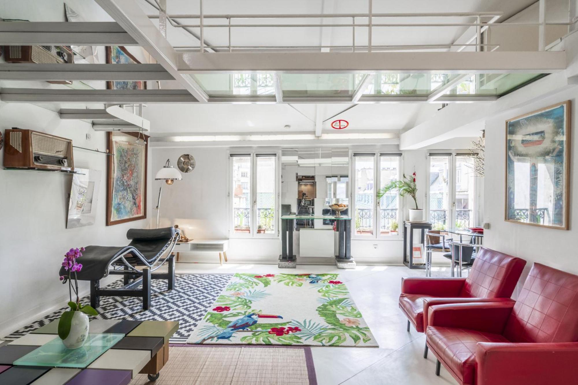 Ferienwohnung Loft Beaubourg - Marais Paris Exterior foto