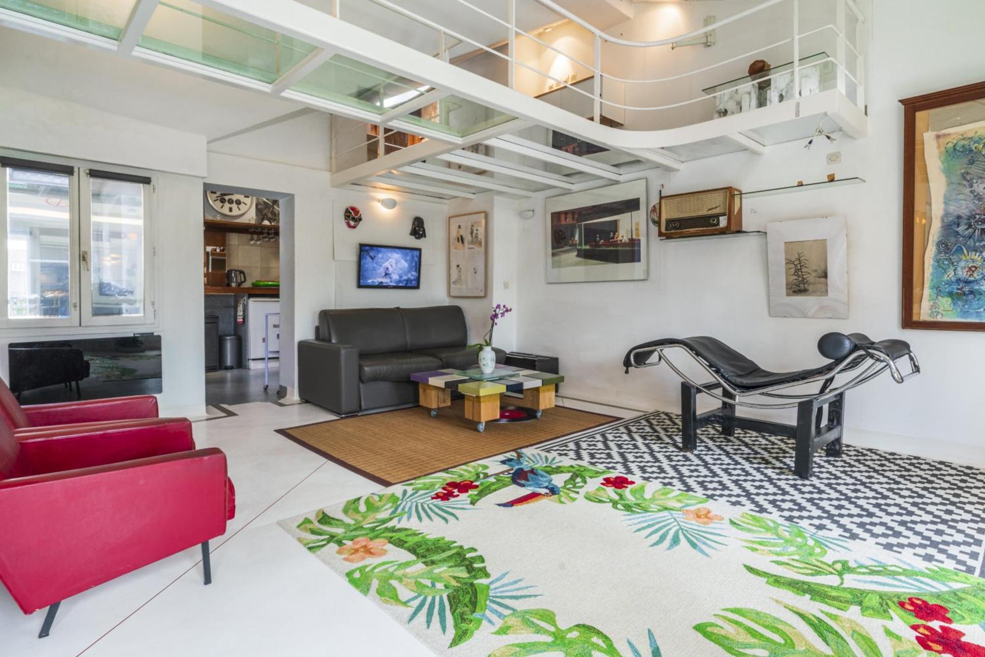 Ferienwohnung Loft Beaubourg - Marais Paris Exterior foto