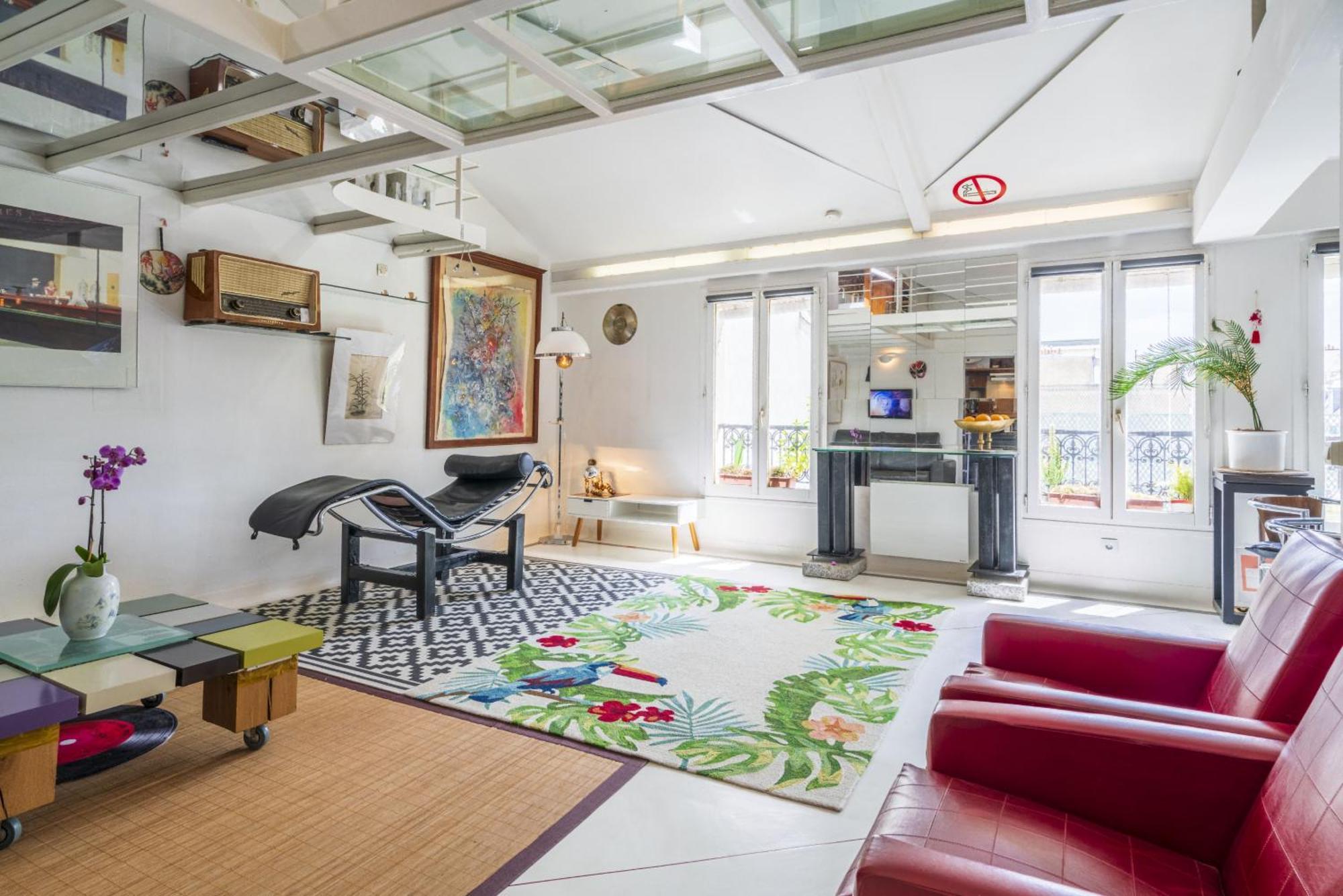 Ferienwohnung Loft Beaubourg - Marais Paris Exterior foto