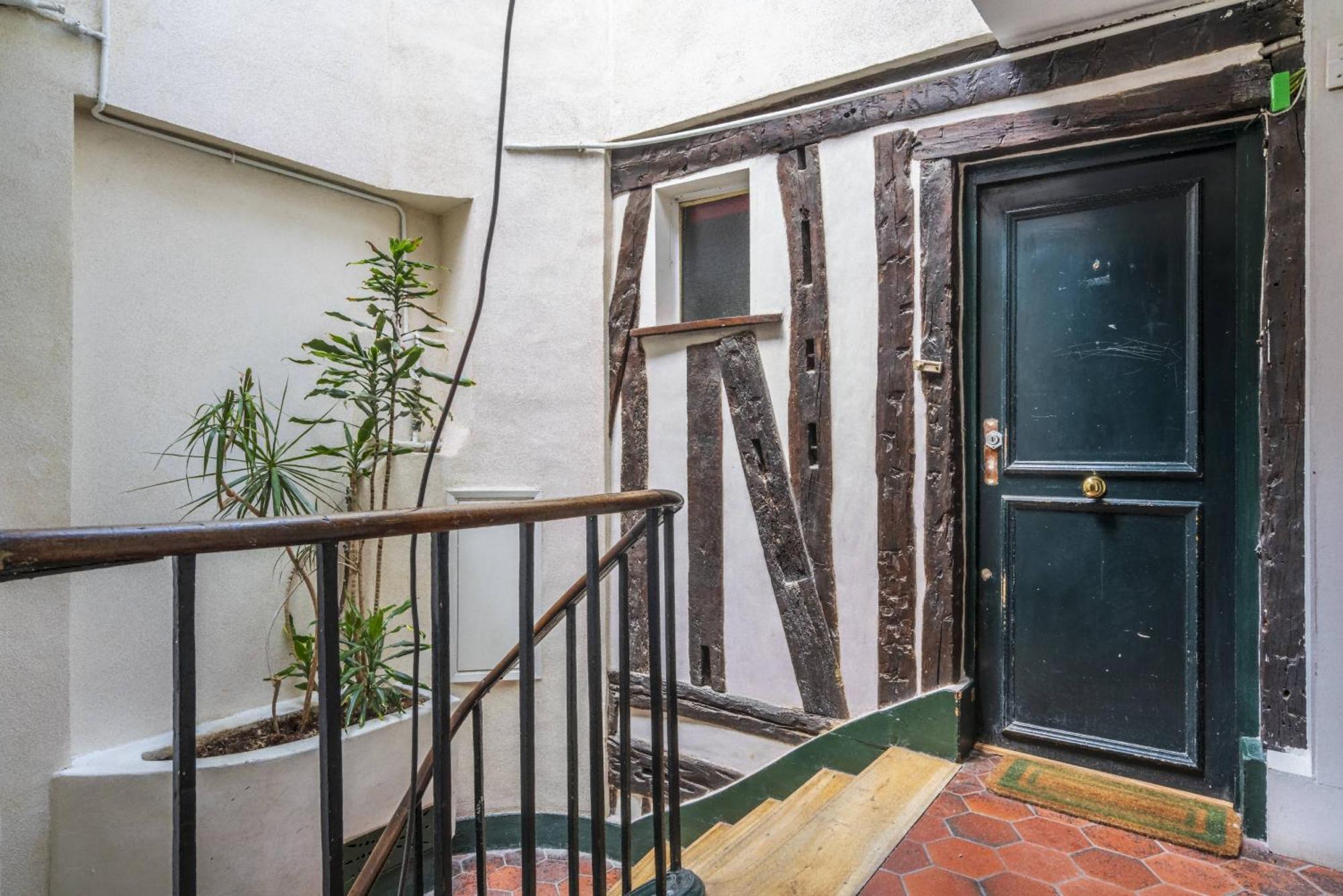Ferienwohnung Loft Beaubourg - Marais Paris Exterior foto